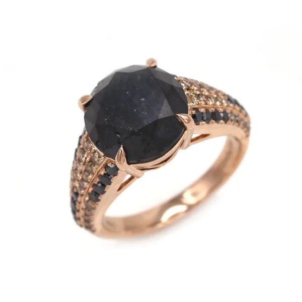Brilliant Rose Gold Diamond Ring