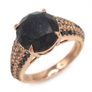 Brilliant Rose Gold Diamond Ring - Image 2