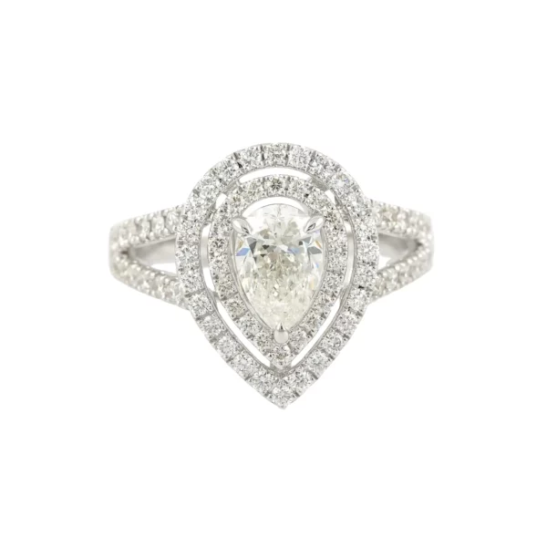 Diamond White Gold Ring